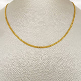 Cadena China 4.55gr / 19 3/4 in / Oro Amarillo +1 18K &