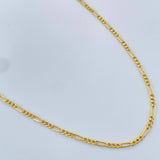 Cadena Figaro 1.45gr / 19 3/4 in / Oro Amarillo +1 18K &
