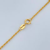 Cadena Lazo 1.05gr / 23 1/2 in / Oro Amarillo +3 18K &