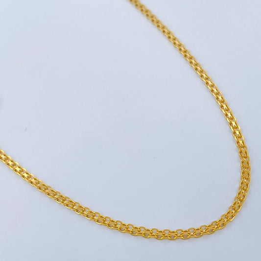 Cadena China 3.55gr / 23 1/2 in / Oro Amarillo +1 18K &