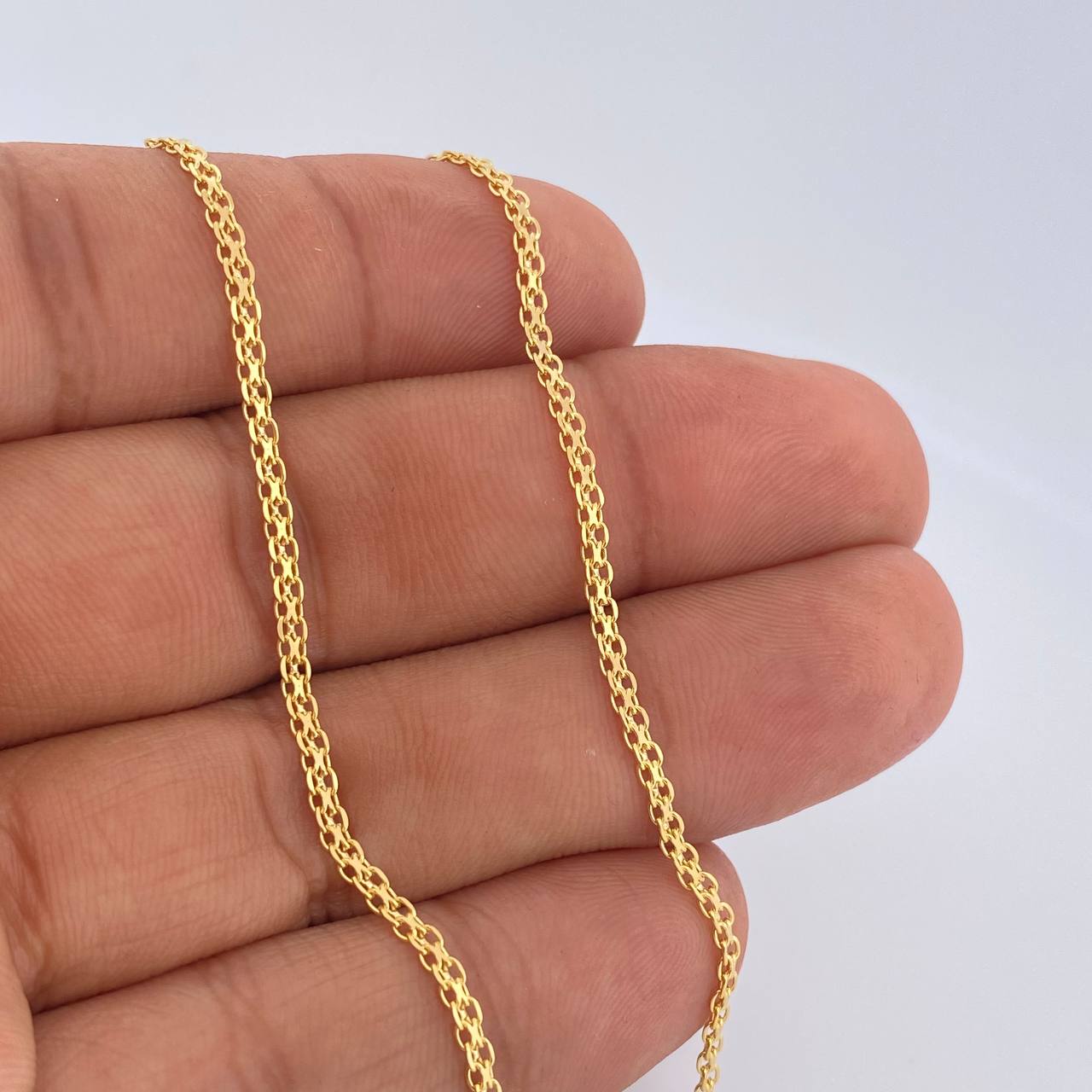 Cadena China 2.55gr / 19 3/4 in / Oro Amarillo +1 18K &