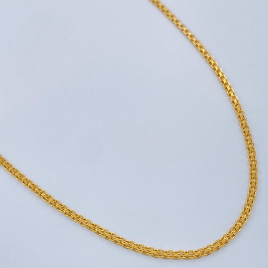 Cadena China 2.55gr / 19 3/4 in / Oro Amarillo +1 18K &