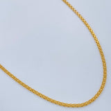 Cadena China 2.5gr / 19 3/4 in / Oro Amarillo +1 18K &