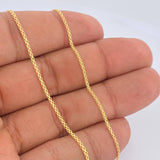 Cadena China 2.5gr / 19 3/4 in / Oro Amarillo +1 18K &
