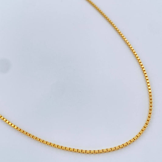 Cadena Veneciana 3.65gr / 23 1/2 in / Oro Amarillo +3 18K &
