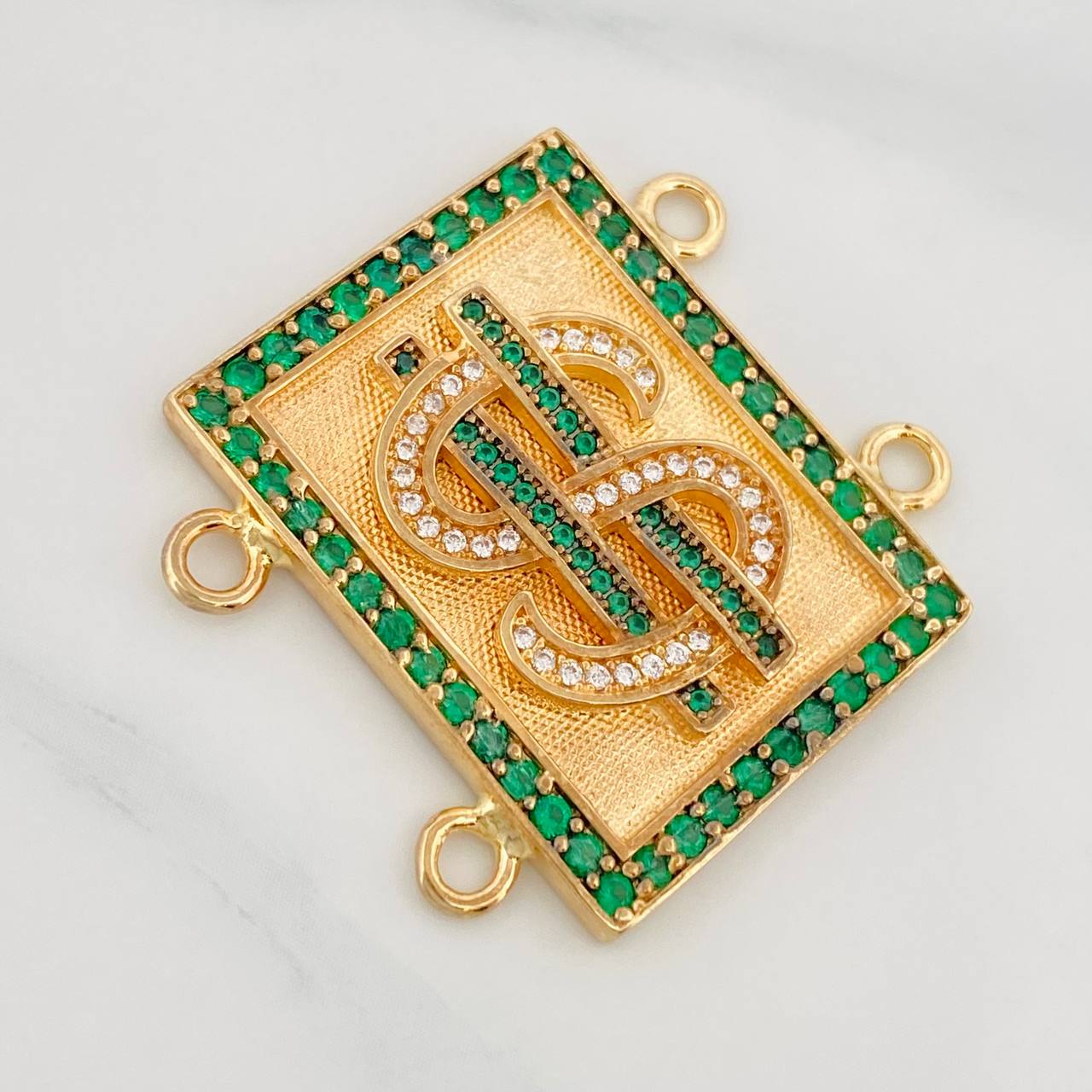 Herraje Signo Peso 9.4g / 1 1/4 in Oro Amarillo 18K