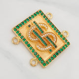 Herraje Signo Peso 9.4g / 1 1/4 in Oro Amarillo 18K