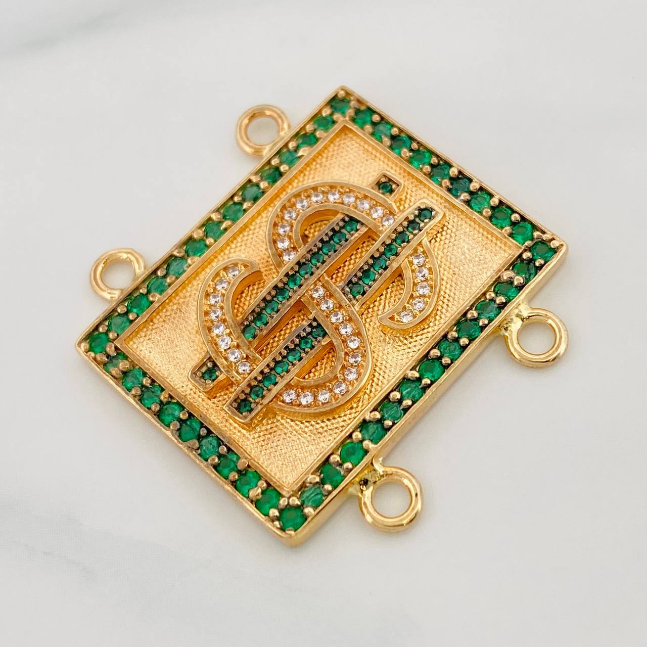 Herraje Signo Peso 9.4g / 1 1/4 in Oro Amarillo 18K