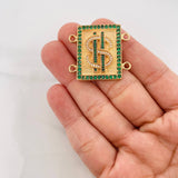 Herraje Signo Peso 9.4g / 1 1/4 in Oro Amarillo 18K