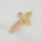 Charm Cross 1.5g / 1 in Yellow Gold 18K