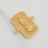 Charm Virgin of Guadalupe 3.8g / 3/4 in Yellow Gold 18K