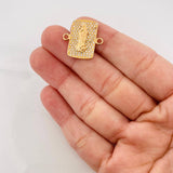 Charm Virgin of Guadalupe 3.8g / 3/4 in Yellow Gold 18K