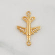 Charm Airplane 2.1g / 1 in Yellow Gold 18K