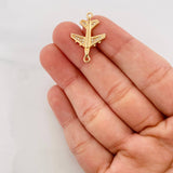 Charm Airplane 2.1g / 1 in Yellow Gold 18K