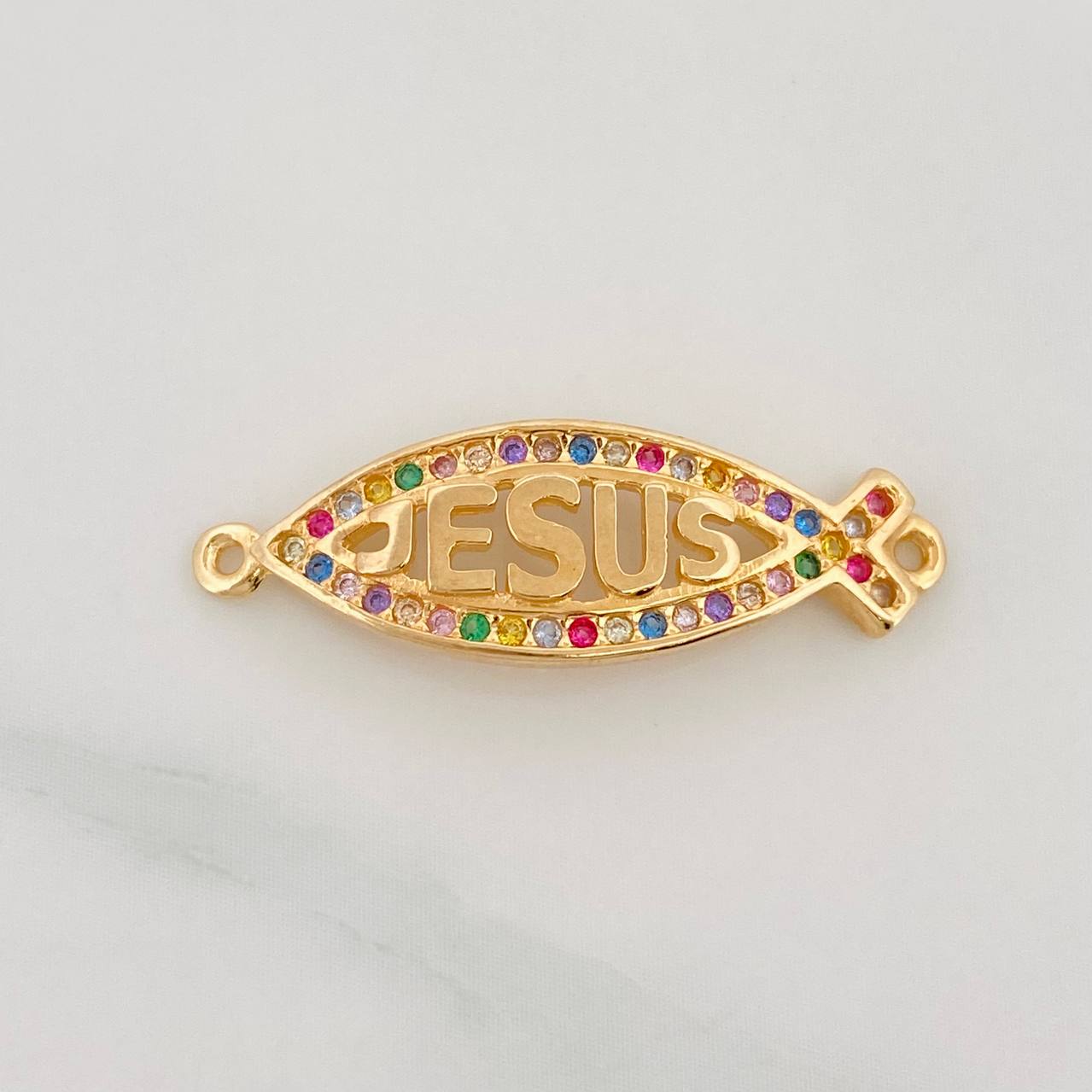 Charm Jesus 2g / 1 in Yellow Gold 18K
