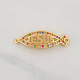 Charm Jesus 2g / 1 in Yellow Gold 18K