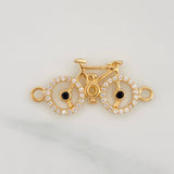 Charm Bicycle 1.85g / 1 in Yellow Gold 18K