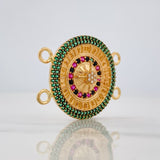 Charm Casino Roulette 6.4g / 1 1/4 in Yellow Gold 18K