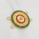 Charm Casino Roulette 6.4g / 1 1/4 in Yellow Gold 18K