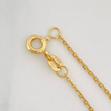Pulso Aro Seguido Trebol 1.25g / 7 1/2 in / 1.1mm Oro Amarillo 18K