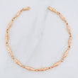 Rustic Dubai Bracelet 4.15g / 8 1/4 in / 3.7mm Rose Gold 18K