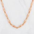 Cadena Rustica Dubai 11.4g / 24 in / 3.6mm Oro Rosa 18K