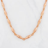 Rustic Dubai Chain 11.55g / 24 in / 3.5mm 18K Rose Gold