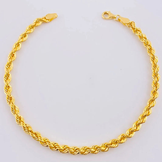 Pulso Lazo 3.6 g / 7 3/4 in / 3 mm Oro Amarillo 18K