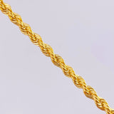 Pulso Lazo 3.6 g / 7 3/4 in / 3 mm Oro Amarillo 18K