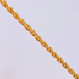 Pulso Lazo 1.75g / 7 1/2 in / 2.7mm Oro Amarillo 18K