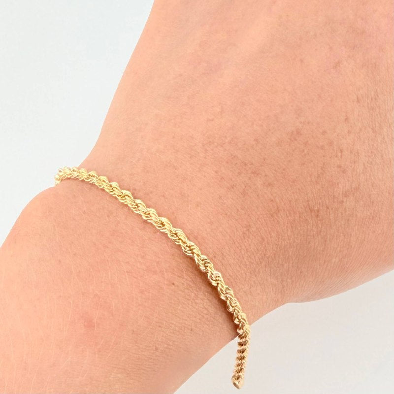 Pulso Lazo 1.25 g / 7 in / 2.1 mm Oro Amarillo 18K
