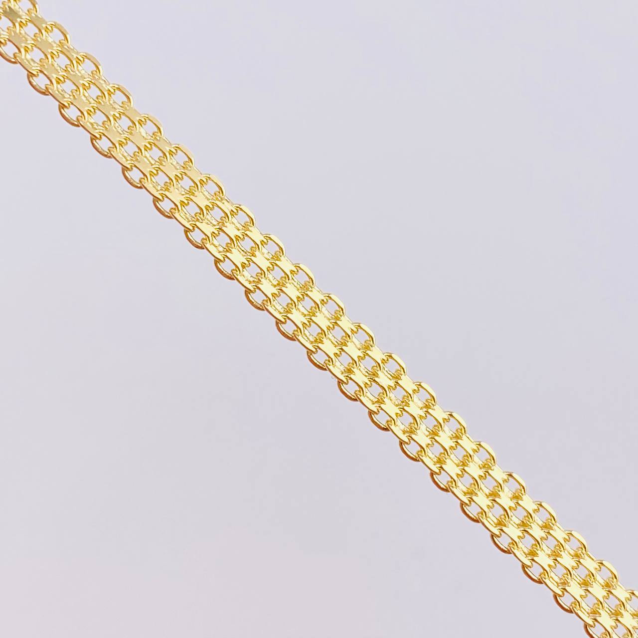 Pulso Chino 5.25 g / 7 1/2 in / 4.5 mm Oro Amarillo 18K