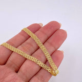 Pulso Chino 5.35 g / 7 1/2 in / 4.6 mm Oro Amarillo 18K