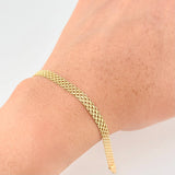 Pulso Chino 5.35 g / 7 1/2 in / 4.6 mm Oro Amarillo 18K