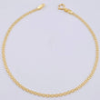 Pulso China 1g / 7 1/2 in / 1.9mm Oro Amarillo 18K
