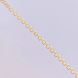Pulso China 1g / 7 1/2 in / 1.9mm Oro Amarillo 18K