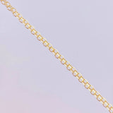 Pulso Chino 1.05g / 7 1/2 in / 1.95mm Oro Amarillo 18K