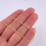 Pulso China 1g / 7 1/2 in / 1.9mm Oro Amarillo 18K