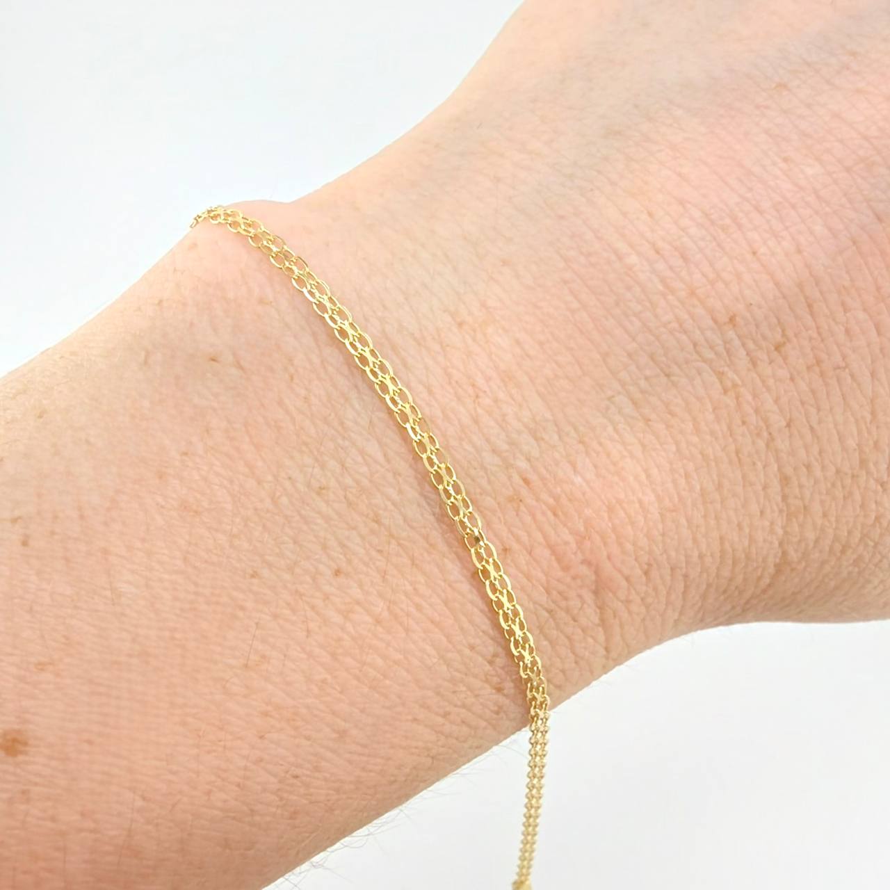 Pulso China 1g / 7 1/2 in / 1.9mm Oro Amarillo 18K