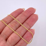 Pulso Chino 1.25 g / 18.5 cm / 1.4 mm Oro Amarillo 18K
