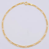 Pulso Figaro 1.05g / 7 1/2 in / 2.6mm Oro Amarillo 18K