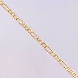 Pulso Figaro 1.05g / 7 1/2 in / 2.6mm Oro Amarillo 18K