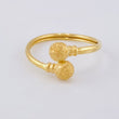 You and Me Ring 1.35 g / T6 3/4 Yellow Gold 18K