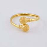 You and Me Ring 1.35 g / T6 3/4 Yellow Gold 18K