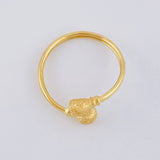 You and Me Ring 1.35 g / T6 3/4 Yellow Gold 18K