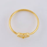 Anillo Corazón Diamantado 1.1 g / T6 1/2 Oro Amarillo 18K