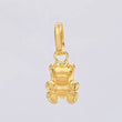 Dije Oso 0.3 g / 1/2 in Oro Amarillo 18K