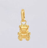 Dije Oso 0.3 g / 1/2 in Oro Amarillo 18K