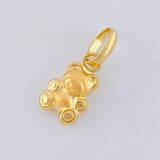 Pendant Bear 0.3 g / 1/2 in 18K Yellow Gold