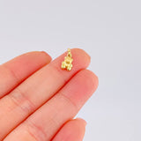 Dije Oso 0.3 g / 1/2 in Oro Amarillo 18K